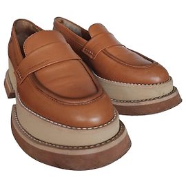Robert Clergerie Zapatos sin tacón Camello