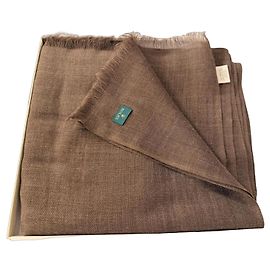 Pashmina - sciarpa ROLEX Ebano Nocciola Marrone chiaro Cioccolato