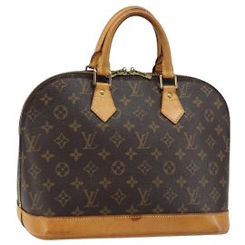 LOUIS VUITTON Bolsa de Mão Monogram Alma M51130 LV Auth ka2922 Monograma