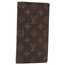 LOUIS VUITTON Monogramm Kartenetui M61823 Auth th6621 Monogramm