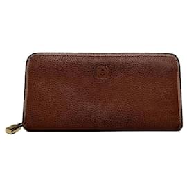 Vintage Loewe Madrid Leather Wallet Brown Brown
