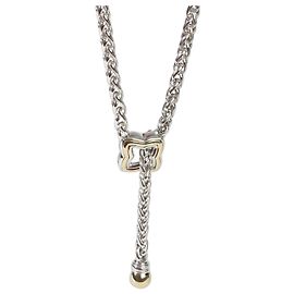 Collana Lariat Quatrefoil in Oro Giallo e Argento Sterling di David Yurman Altro