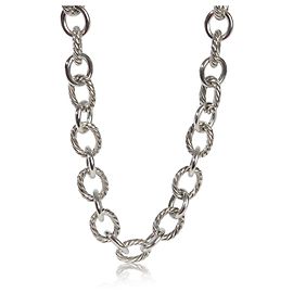 Collar de eslabones ovalados de plata esterlina David Yurman Otro