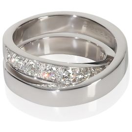 Cartier White Gold Diamond Vintage Diamond Nouvelle Vague Ring Other