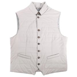 Corneliani Zip-Gilet in Grau, Größe 50 IT Grau