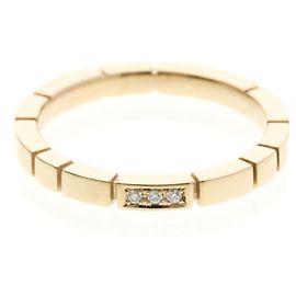 Anel de diamante Piano Tasaki em ouro rosa Dourado