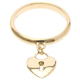 Tiffany & Co Anello Cuore con Lucchetto Tiffany in Oro Rosa (18K) D'oro