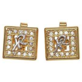 Autre Marque Brincos NR Logo da Nina Ricci Dourado
