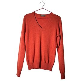 Autre Marque Orange Cashmere Jumper Other Orange