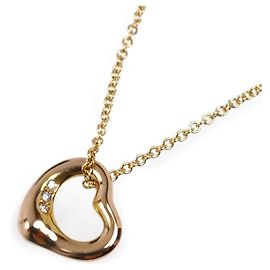 Tiffany & Co Collier Open Heart en Or Rose 18K Tiffany Autre