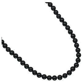 Autre Marque Colar de ônix Preto