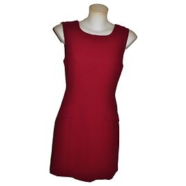 Vestido mini Twin Set burdeos talla 42 IT Burdeos
