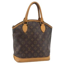 LOUIS VUITTON Bolsa de Mão Monogram Lockit M40102 LV Auth BA11222 Monograma