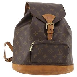 LOUIS VUITTON Monogram Montsouris MM Backpack M51136 LV Auth 171700 Monogram
