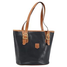Céline Borsa Tote in pelle nera e oro Auth 173798A Nero D'oro