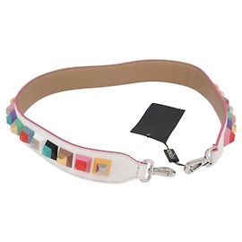 FENDI Cintura in Pelle Multicolore Auth LNZ424 Multicolore