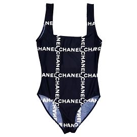 Bañador chanel de coleccion Azul marino