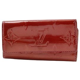 Schlüsseletui Multicles 4 Monogram Vernis Louis Vuitton Rot