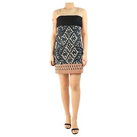 Giambattista Valli Vestido mini sin mangas negro - talla S Otro