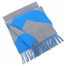 Sciarpa Hermès RECTO VERSO H393800T Marrone Blu