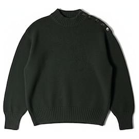 Soeur Sacha Pullover Grün Wolle Grün