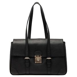 Borsa Louis Vuitton Epi Segur MM Nero