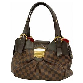 Borsa Louis Vuitton Damier Sistina PM N41542 Ebano Damier ebene