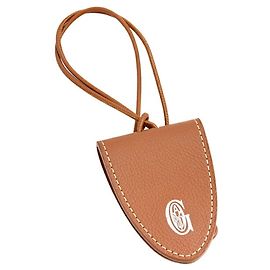 Clip universale in pelle marrone unisex Goyard Marrone