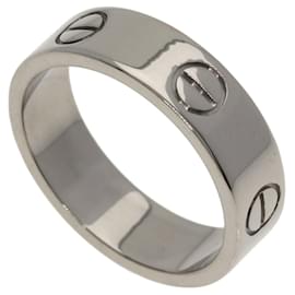Cartier Love Ring aus 18K Weißgold Weiß