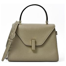 Bolso de mano Iside Mini para mujer Valextra Beige