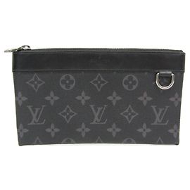 Louis Vuitton Monogram Eclipse Pochette Discovery PM M44323 Monogram