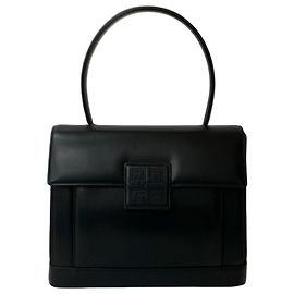 Bolsa tote de couro 4G vintage da Givenchy Preto