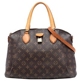 Louis Vuitton Rivoli MM Monograma Marrom Marrom