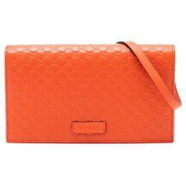 Cartera Gucci Microguccissima Naranja con Correa Naranja