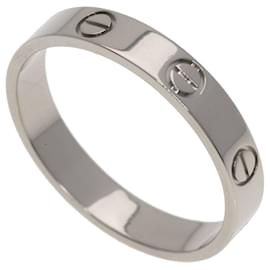 Cartier Mini Love Ring aus 18K Weißgold Weiß