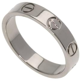 Cartier Mini Love Ring aus 18K Weißgold Weiß