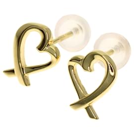 Orecchini Loving Heart in Oro Giallo 18K di Tiffany & Co. Giallo