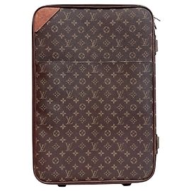 Mala de mão Louis Vuitton Monogram Pegase 60 Marrom