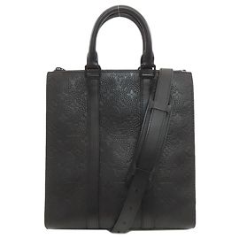 Louis Vuitton M21884 Sac Plat Cross Handbag Black