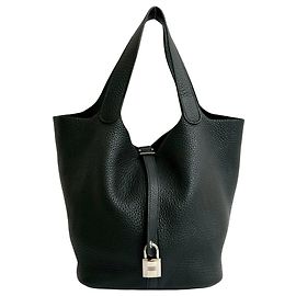 Sac à main Hermès Picotin Lock MM Noir