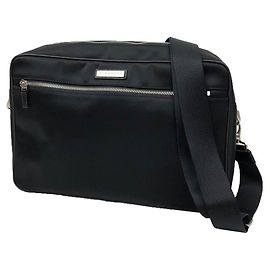 Borsa a tracolla in nylon da uomo Burberry Nero