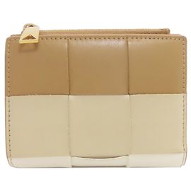 Bottega Veneta Cassette Bi-fold Wallet Brown