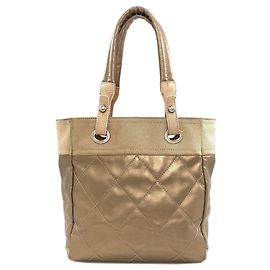 Sac Tote PM Chanel Paris Biarritz Doré