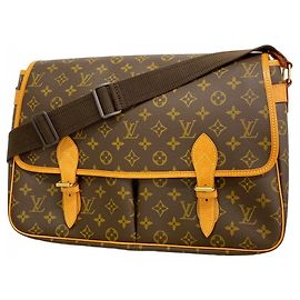 Sac à épaule Gibecière GM Monogram Louis Vuitton Marron