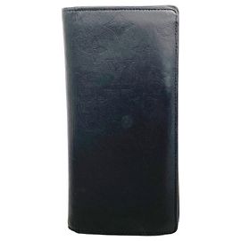 Cartera Larga Brazza Monogram Shadow Louis Vuitton Negro