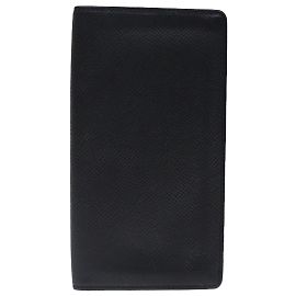 Louis Vuitton Porte Cartes Taiga Leather Brown