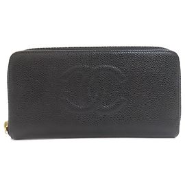 Portefeuille Long Coco Mark de Chanel Noir