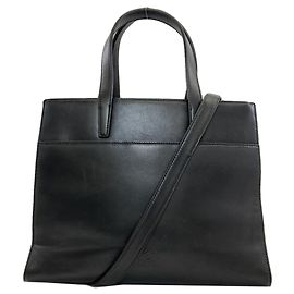 Loewe Anagram 2-Way Handbag Black