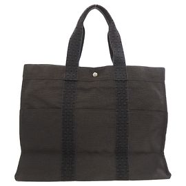 Bolso Tote Herline GM de Hermès Castaño