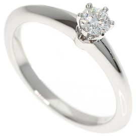 Tiffany & Co. Solitaire Diamond Band Ring Other